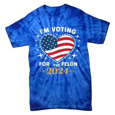 IM Vote For Convicted Felon America 2030 Tie-Dye T-Shirt