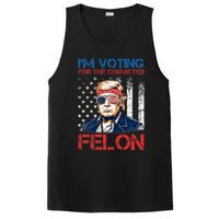 IM Voting For The Convicted Fellon 2024 Us Flag Pro Trump PosiCharge Competitor Tank