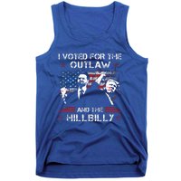 I Voted For The Outlaw And The Hillbilly Tank Top