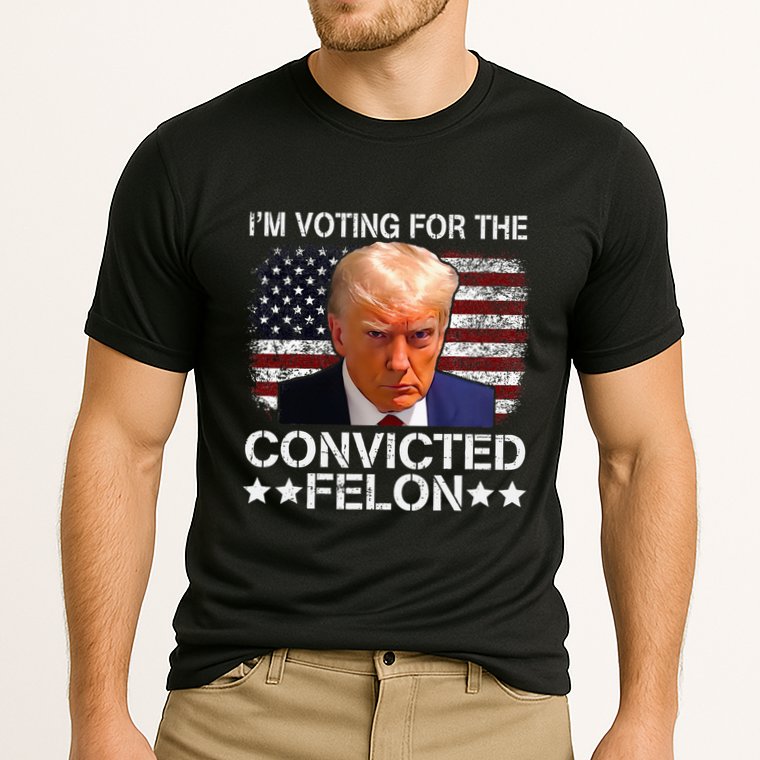 IM Voting For The Convicted Felon Trump Mugshot Pro Trump Cooling Performance Crew T-Shirt