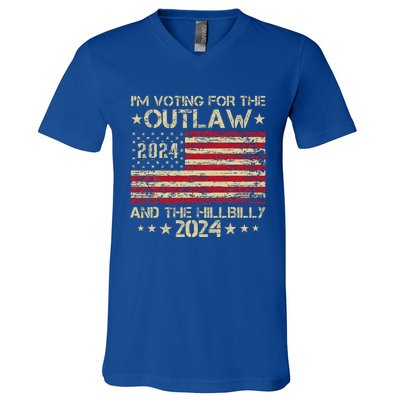 IM Voting For The Outlaw And The Hillbilly V-Neck T-Shirt