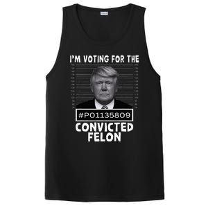 IM Voting For The Convicted Felon Trump Mugshot Pro Trump PosiCharge Competitor Tank