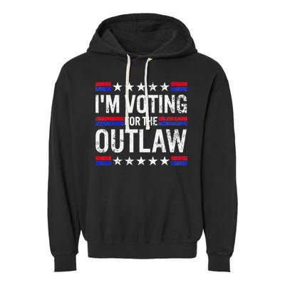 IM Voting For The Outlaw Garment-Dyed Fleece Hoodie