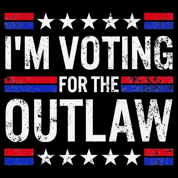 IM Voting For The Outlaw Performance Shirt