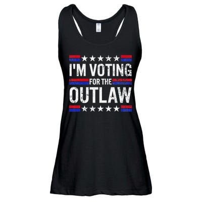 IM Voting For The Outlaw Ladies Essential Flowy Tank