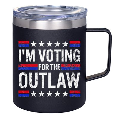 IM Voting For The Outlaw 12oz Stainless Steel Coffee Mug