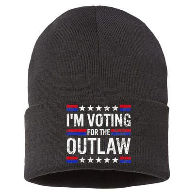 IM Voting For The Outlaw Sustainable Knit Beanie