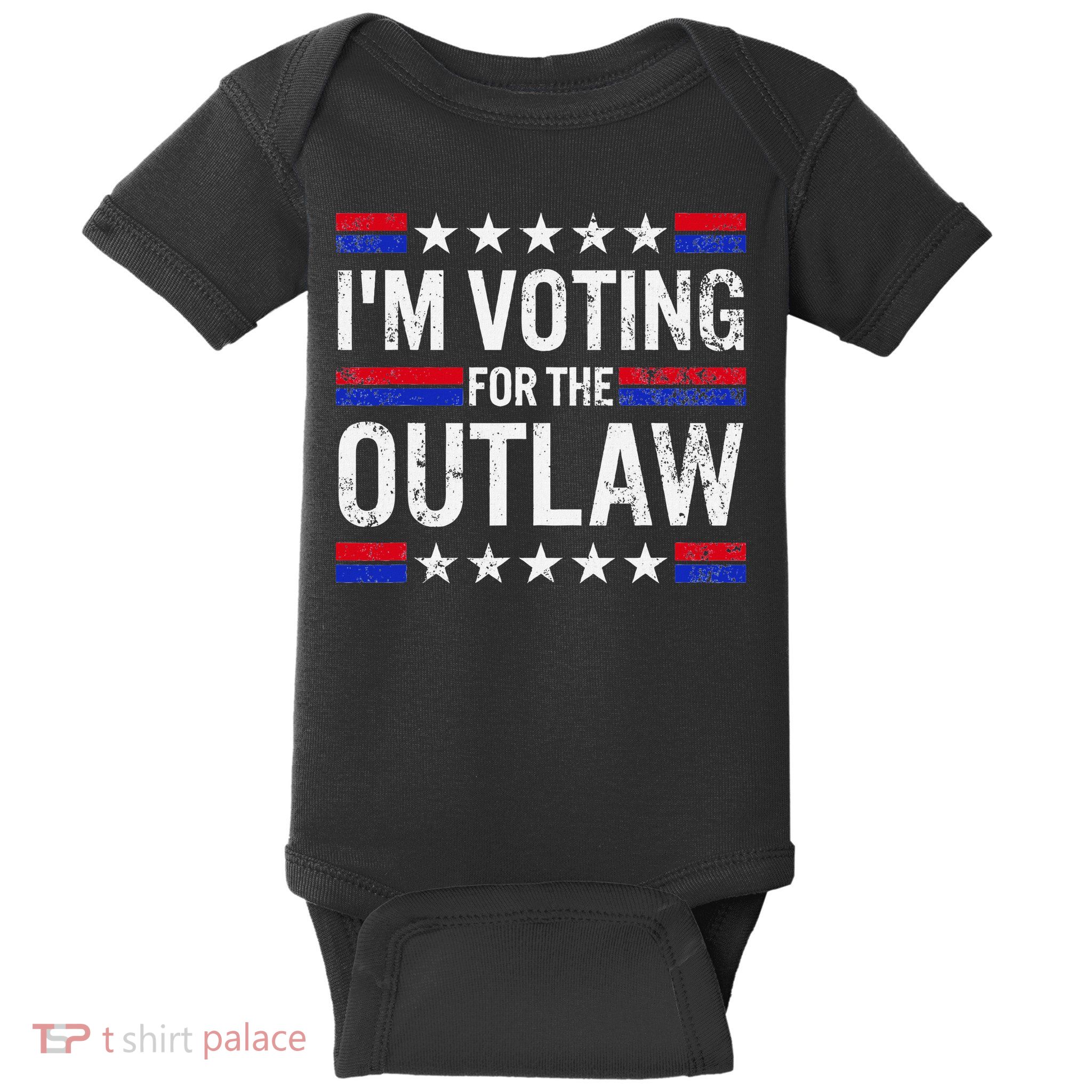 IM Voting For The Outlaw Baby Bodysuit