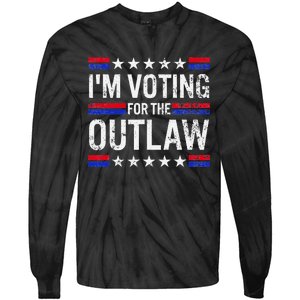 IM Voting For The Outlaw Tie-Dye Long Sleeve Shirt