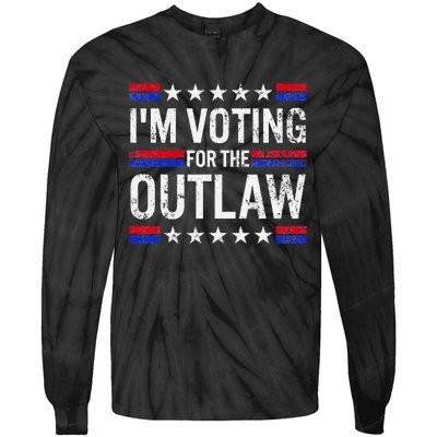 IM Voting For The Outlaw Tie-Dye Long Sleeve Shirt