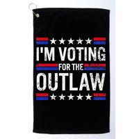 IM Voting For The Outlaw Golf Towel