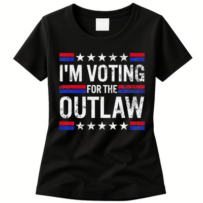 IM Voting For The Outlaw Womens T-Shirt