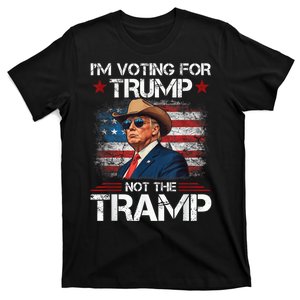 Im Voting For Trump Not The Tramp Trump Vance 2024 T-Shirt