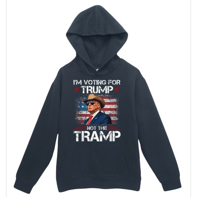 Im Voting For Trump Not The Tramp Trump Vance 2024 Urban Pullover Hoodie