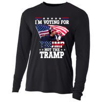 IM Voting For Trump Not The Tramp Trump Vance 2024 Cooling Performance Long Sleeve Crew