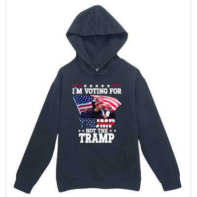 IM Voting For Trump Not The Tramp Trump Vance 2024 Urban Pullover Hoodie