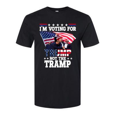 IM Voting For Trump Not The Tramp Trump Vance 2024 Softstyle CVC T-Shirt