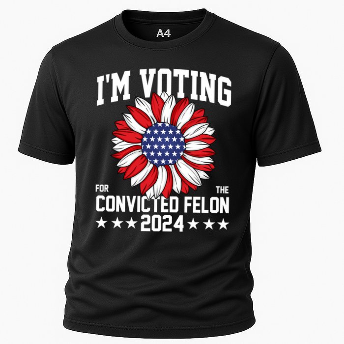 Im Voting For The Convicted Felon 4th Of July Pro Trump Performance Shirt