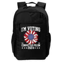 Im Voting For The Convicted Felon 4th Of July Pro Trump Backpack