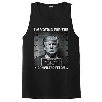 IM Voting For The Convicted Felon Funny Trump 2024 PosiCharge Competitor Tank