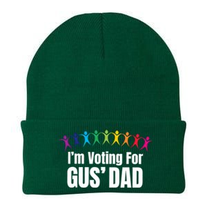 IM Voting For Gus Dad Knit Cap Winter Beanie