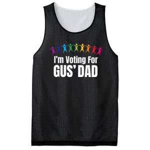 IM Voting For Gus Dad Mesh Reversible Basketball Jersey Tank