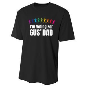 IM Voting For Gus Dad Performance Sprint T-Shirt