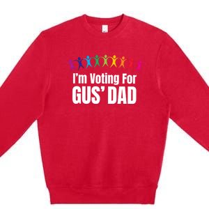 IM Voting For Gus Dad Premium Crewneck Sweatshirt