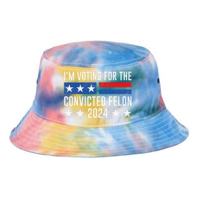 Im Voting Felon 2024 Voting Tie Dye Newport Bucket Hat