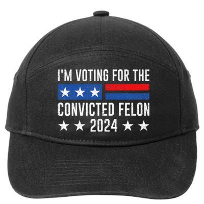 Im Voting Felon 2024 Voting 7-Panel Snapback Hat