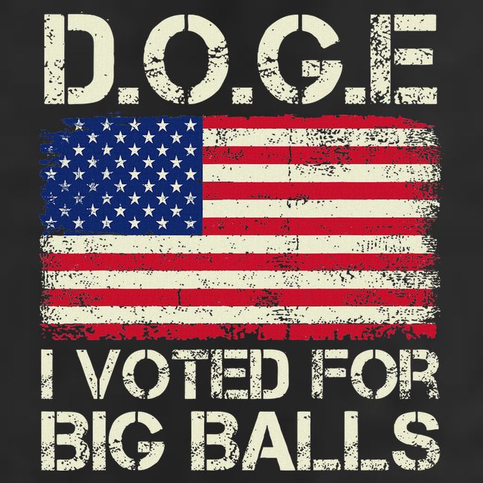 I Voted For Big Balls Doge Cool Comfort Performance Bucket Hat