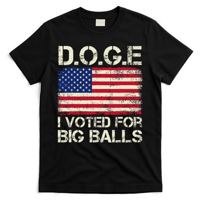 I Voted For Big Balls Doge T-Shirt
