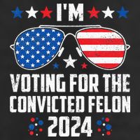 IM Voting Felon 2024 Voting For Felon Women Convicted Felon Cool Comfort Performance Bucket Hat