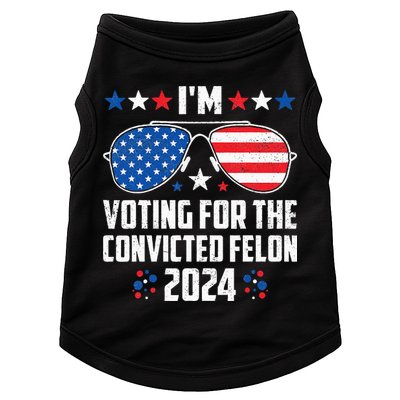IM Voting Felon 2024 Voting For Felon Women Convicted Felon Doggie Tank