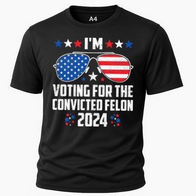 IM Voting Felon 2024 Voting For Felon Women Convicted Felon Performance Shirt