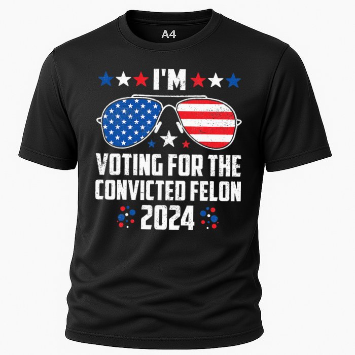 IM Voting Felon 2024 Voting For Felon Women Convicted Felon Performance Shirt