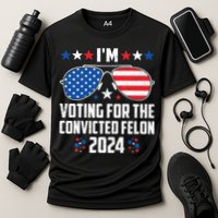 IM Voting Felon 2024 Voting For Felon Women Convicted Felon Performance Shirt