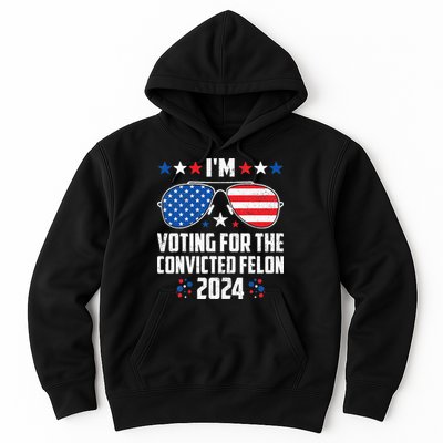 IM Voting Felon 2024 Voting For Felon Women Convicted Felon Hoodie