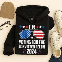 IM Voting Felon 2024 Voting For Felon Women Convicted Felon Hoodie