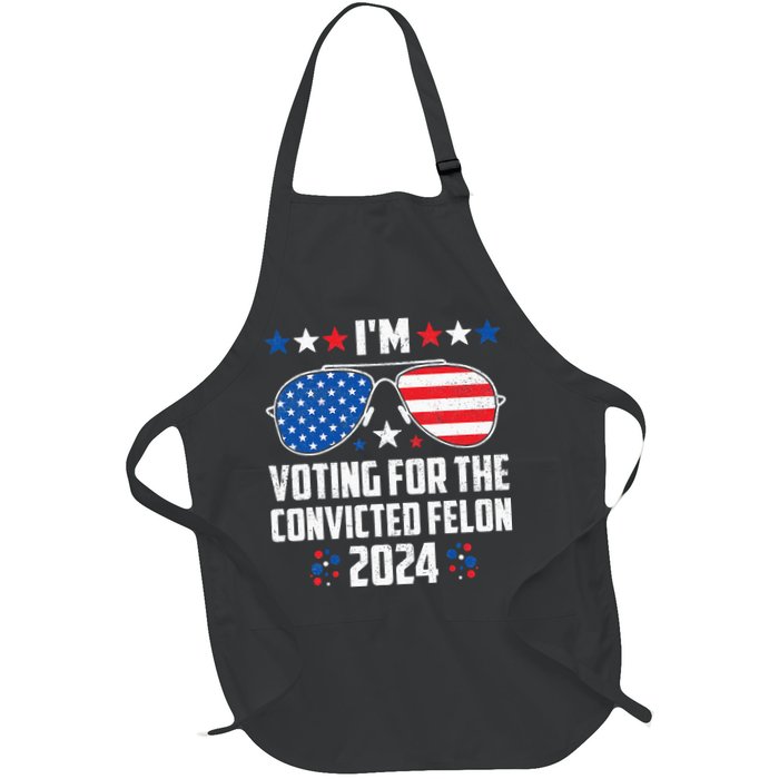 IM Voting Felon 2024 Voting For Felon Women Convicted Felon Apron