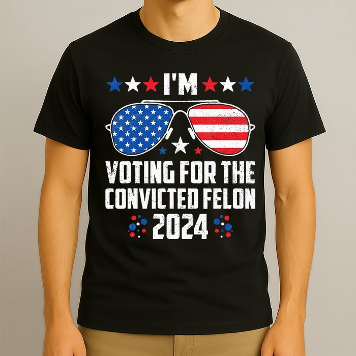 IM Voting Felon 2024 Voting For Felon Women Convicted Felon T-Shirt