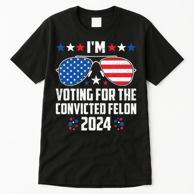 IM Voting Felon 2024 Voting For Felon Women Convicted Felon Tall T-Shirt