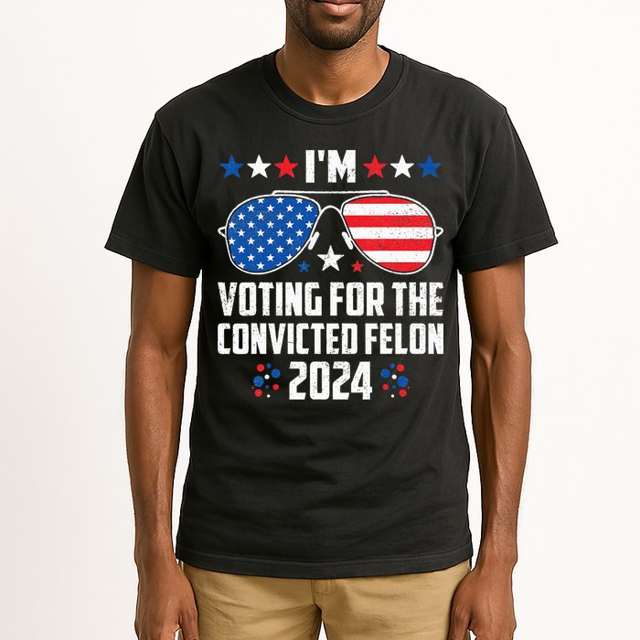 IM Voting Felon 2024 Voting For Felon Women Convicted Felon Tall T-Shirt