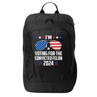 IM Voting Felon 2024 Voting For Felon Women Convicted Felon City Backpack
