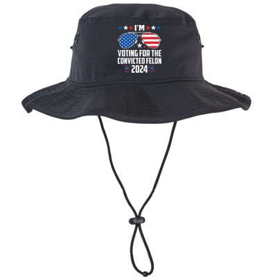 IM Voting Felon 2024 Voting For Felon Women Convicted Felon Bucket Hat