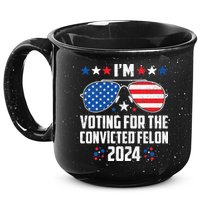 IM Voting Felon 2024 Voting For Felon Women Convicted Felon 15oz Campfire Ceramic Mug