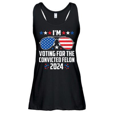 IM Voting Felon 2024 Voting For Felon Women Convicted Felon Ladies Essential Flowy Tank