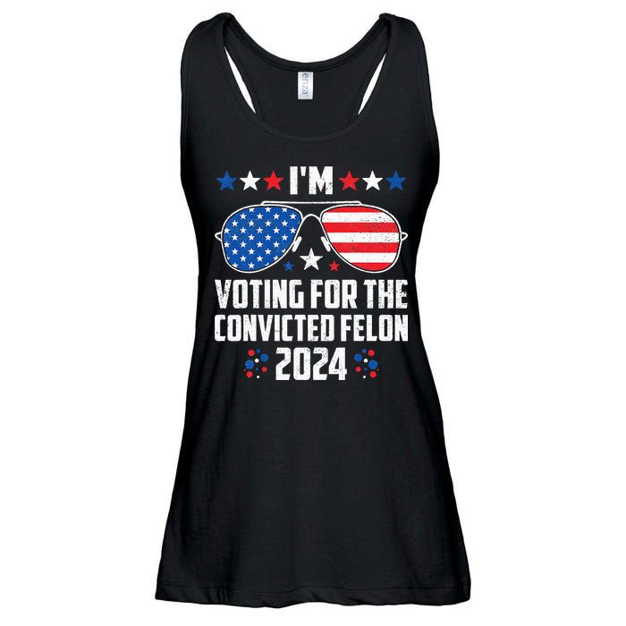 IM Voting Felon 2024 Voting For Felon Women Convicted Felon Ladies Essential Flowy Tank