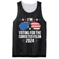 IM Voting Felon 2024 Voting For Felon Women Convicted Felon Mesh Reversible Basketball Jersey Tank