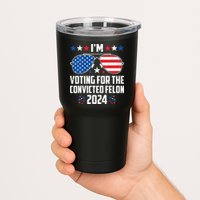 IM Voting Felon 2024 Voting For Felon Women Convicted Felon Tumbler